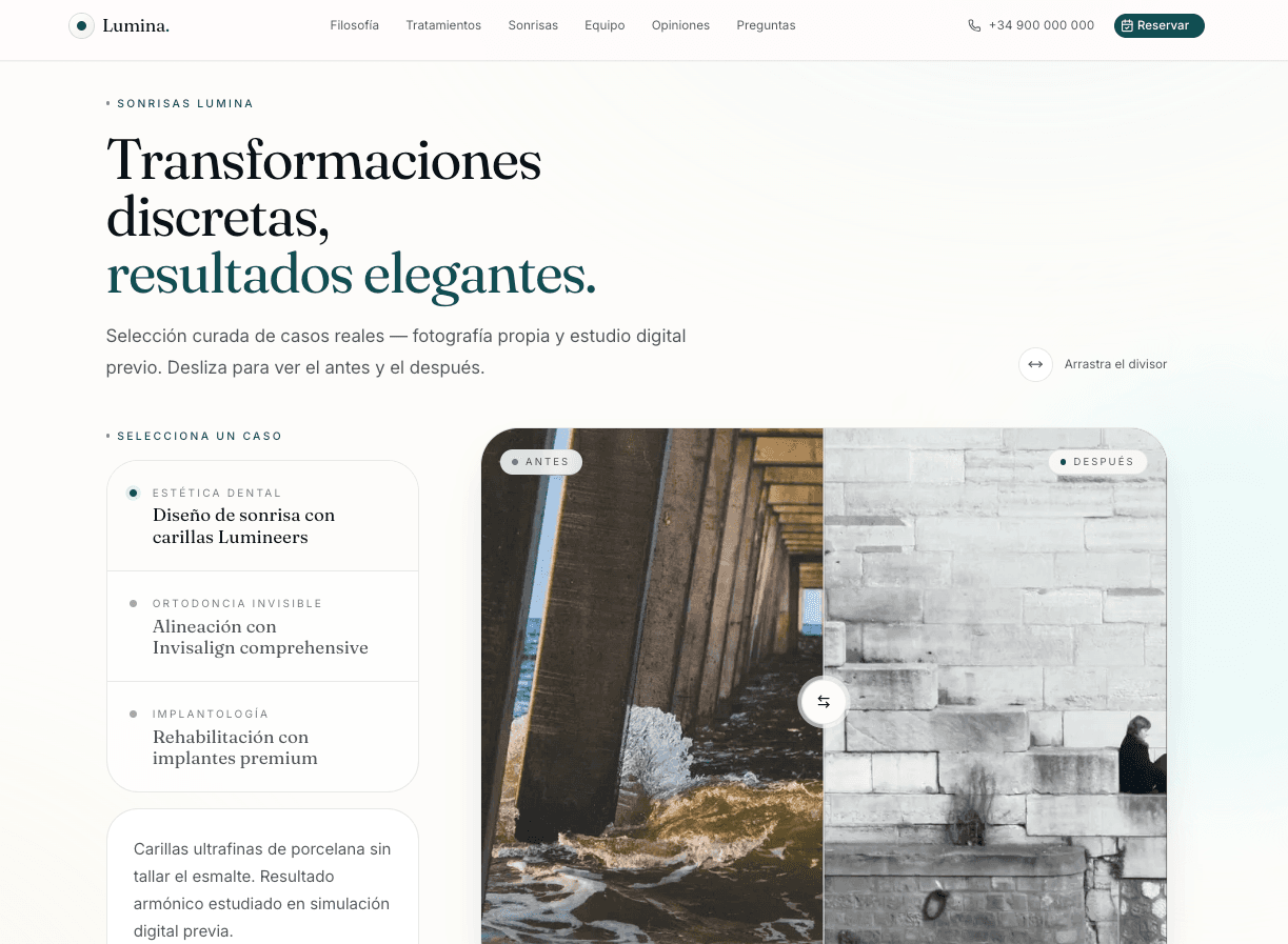 Lumina Dental — frame 02