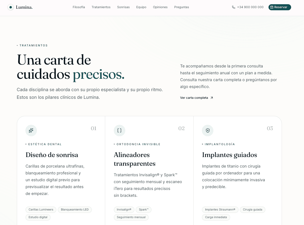 Lumina Dental — frame 04